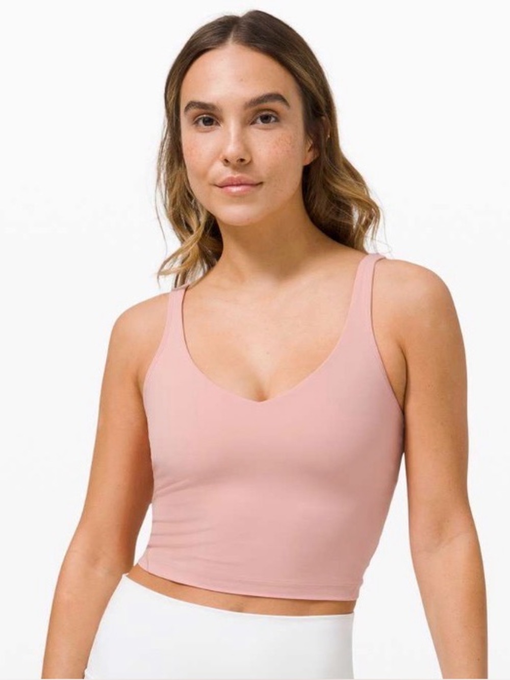 Lululemon Align Tank Pink Nulu Women’s 0 crop